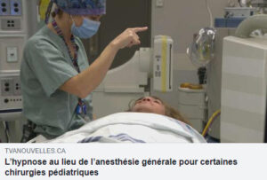 hypnose remplace anesthesiologie